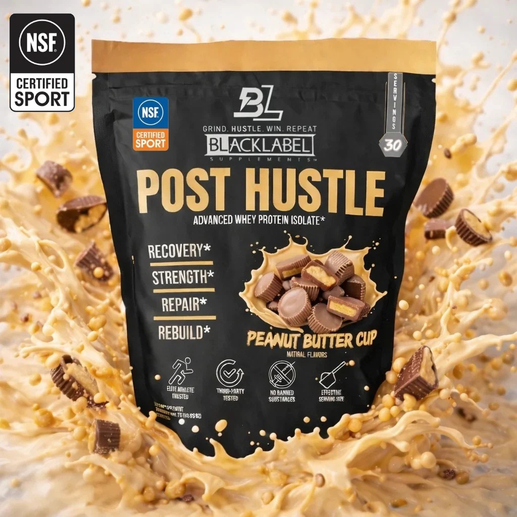 BLACKLABEL Post Hustle Whey Protein Isolate