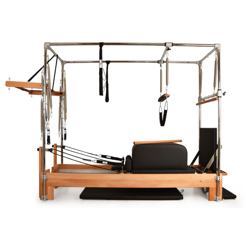 Private Pilates Premium Wood Cadillac-Reformer Bundle – Professional Studio Combo System