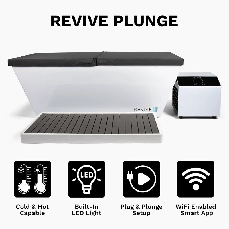 Revive Acrylic Plunge | Dual-temperature acrylic plunge with ice-making to 32°F