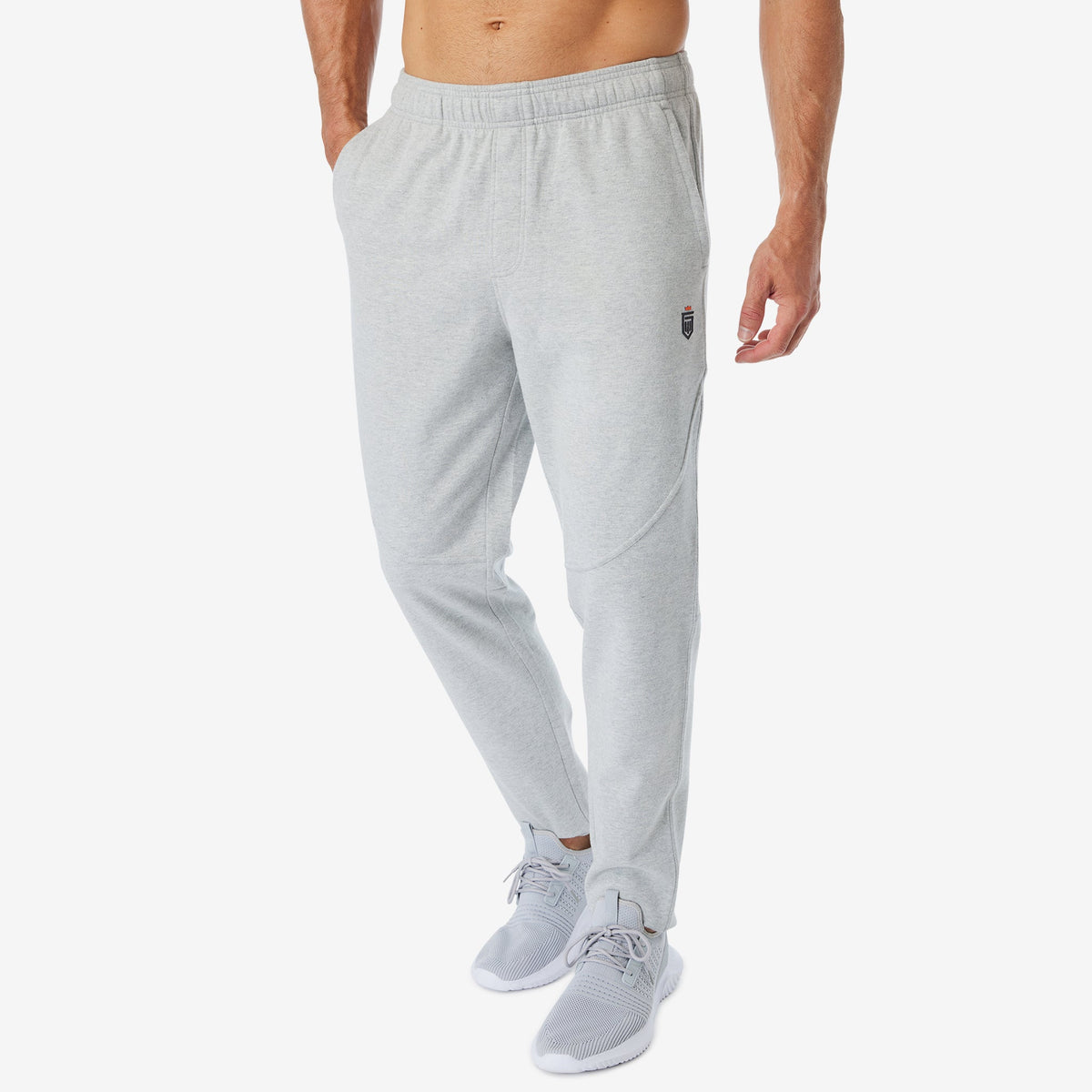 Greatness Wins Men's All-Purpose Essential Jogger | Athletic Gray Heather