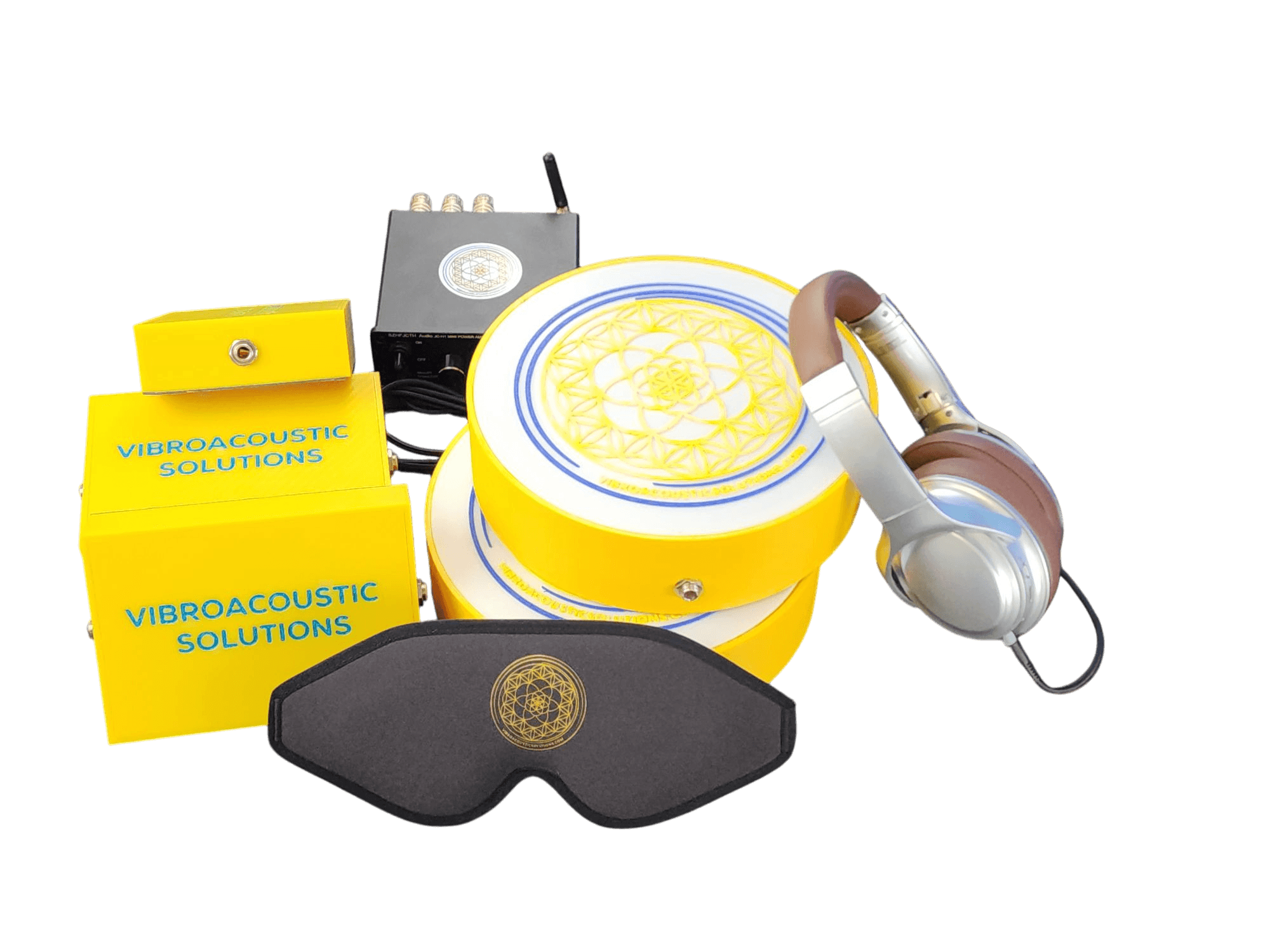 Universal Vibroacoustic Table Attachment - Professional Sound & Vibration Therapy System for Massage Tables