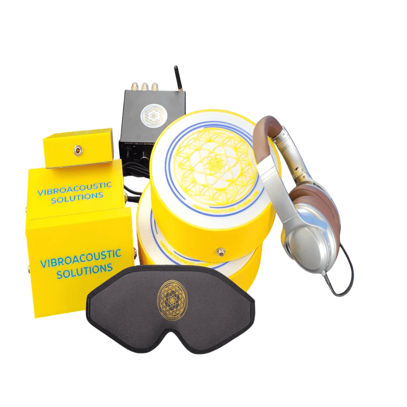 Universal Vibroacoustic Table Attachment - Professional Sound & Vibration Therapy System for Massage Tables