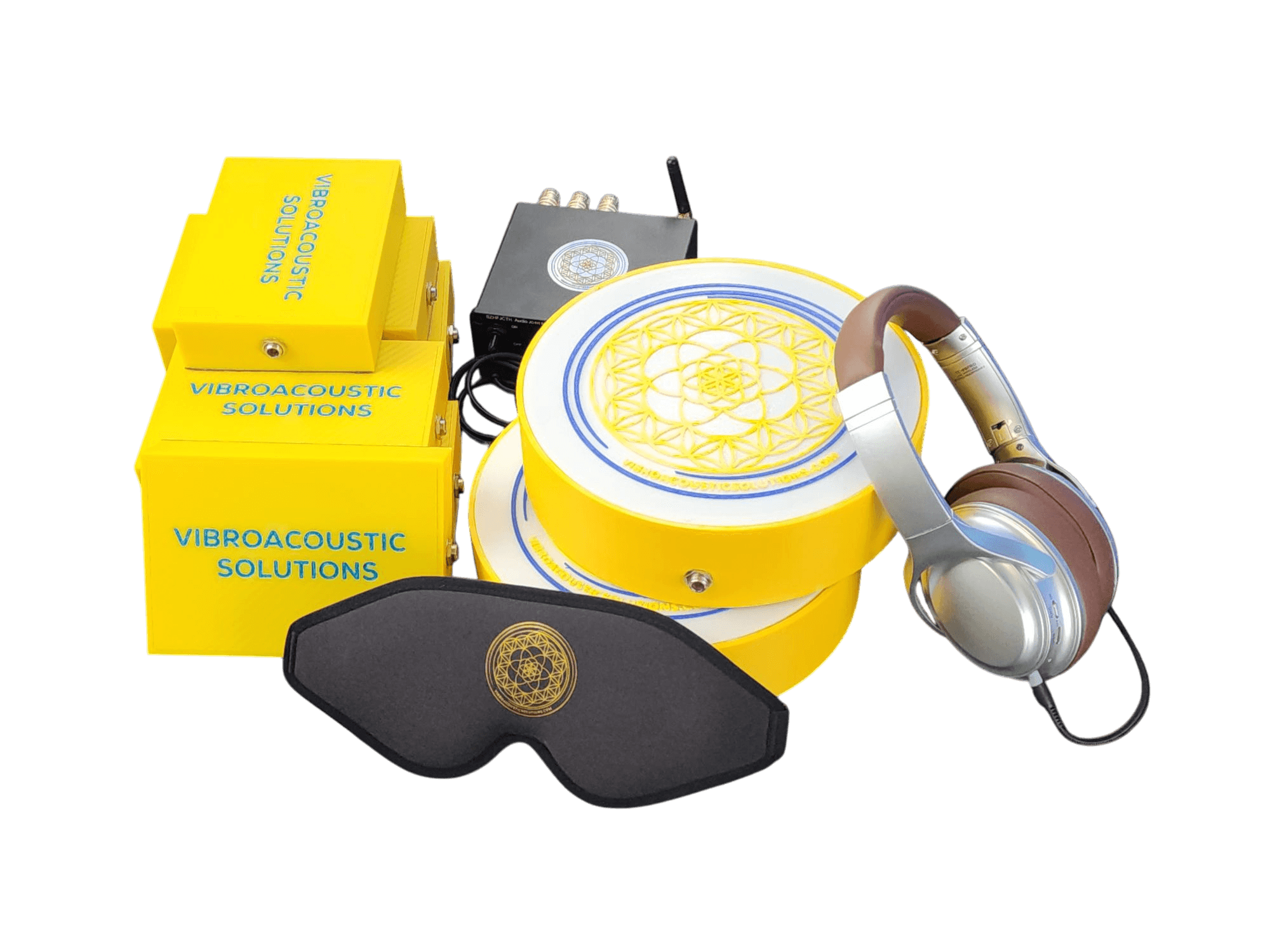 Universal Vibroacoustic Table Attachment - Professional Sound & Vibration Therapy System for Massage Tables