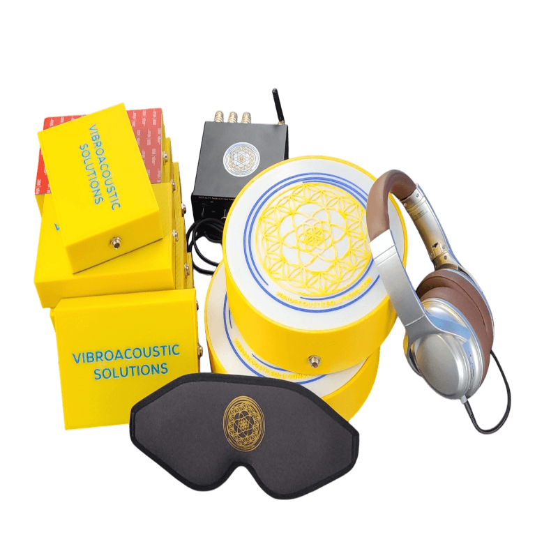 Universal Vibroacoustic Table Attachment - Professional Sound & Vibration Therapy System for Massage Tables