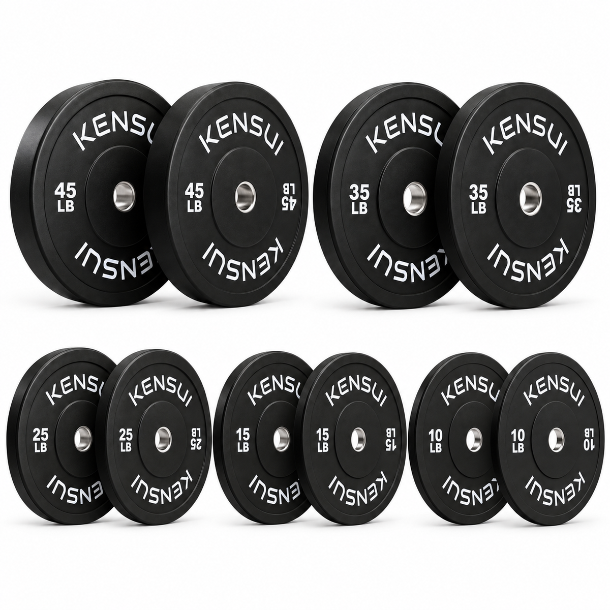 Black Bumper Plate (LB)