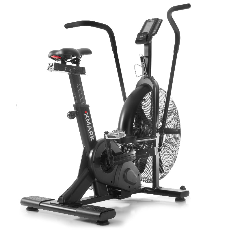 XMARK CAT 3 Hurricane Commercial Air Bike | Unlimited Air Resistance | Full-Body HIIT Trainer | 400 lb Capacity