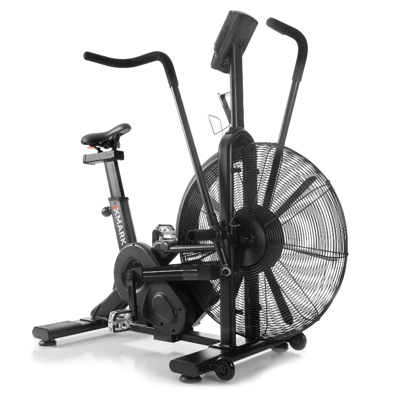XMARK CAT 3 Hurricane Commercial Air Bike | Unlimited Air Resistance | Full-Body HIIT Trainer | 400 lb Capacity