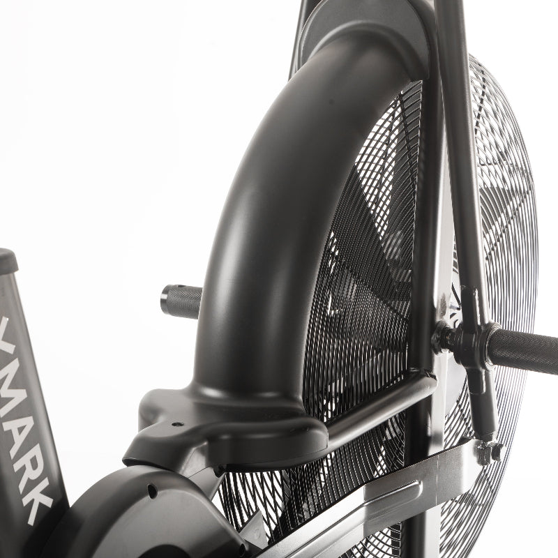 XMARK CAT 3 Hurricane Commercial Air Bike | Unlimited Air Resistance | Full-Body HIIT Trainer | 400 lb Capacity