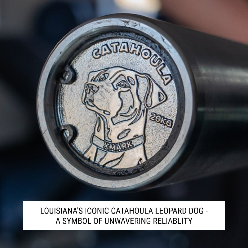 XMARK Catahoula IWF Men’s Training Bar – 190,000 PSI, 28mm Grip, US Cerakote