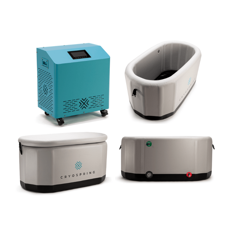 Cryospring Cold + Hot Plunge System – Portable WiFi-Controlled Home Spa Tub