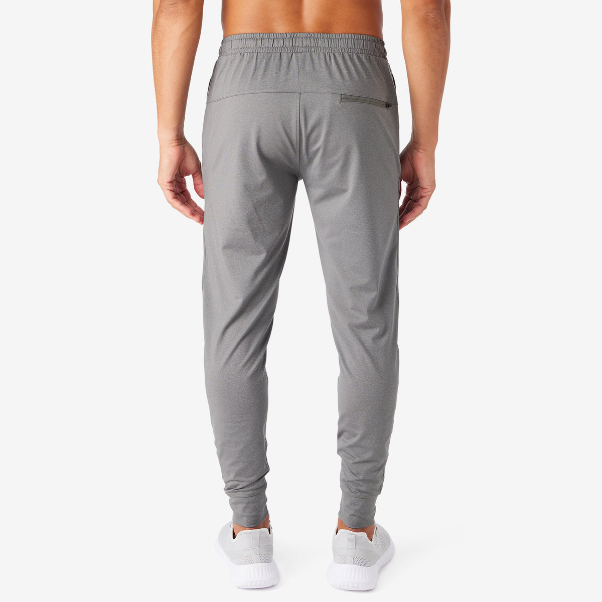 Greatness Wins Men's Core Tech Jogger | Gray Heather
