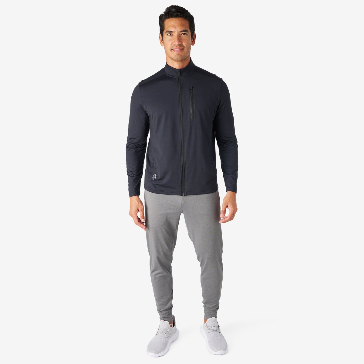 Greatness Wins Men's Core Tech Jogger | Gray Heather