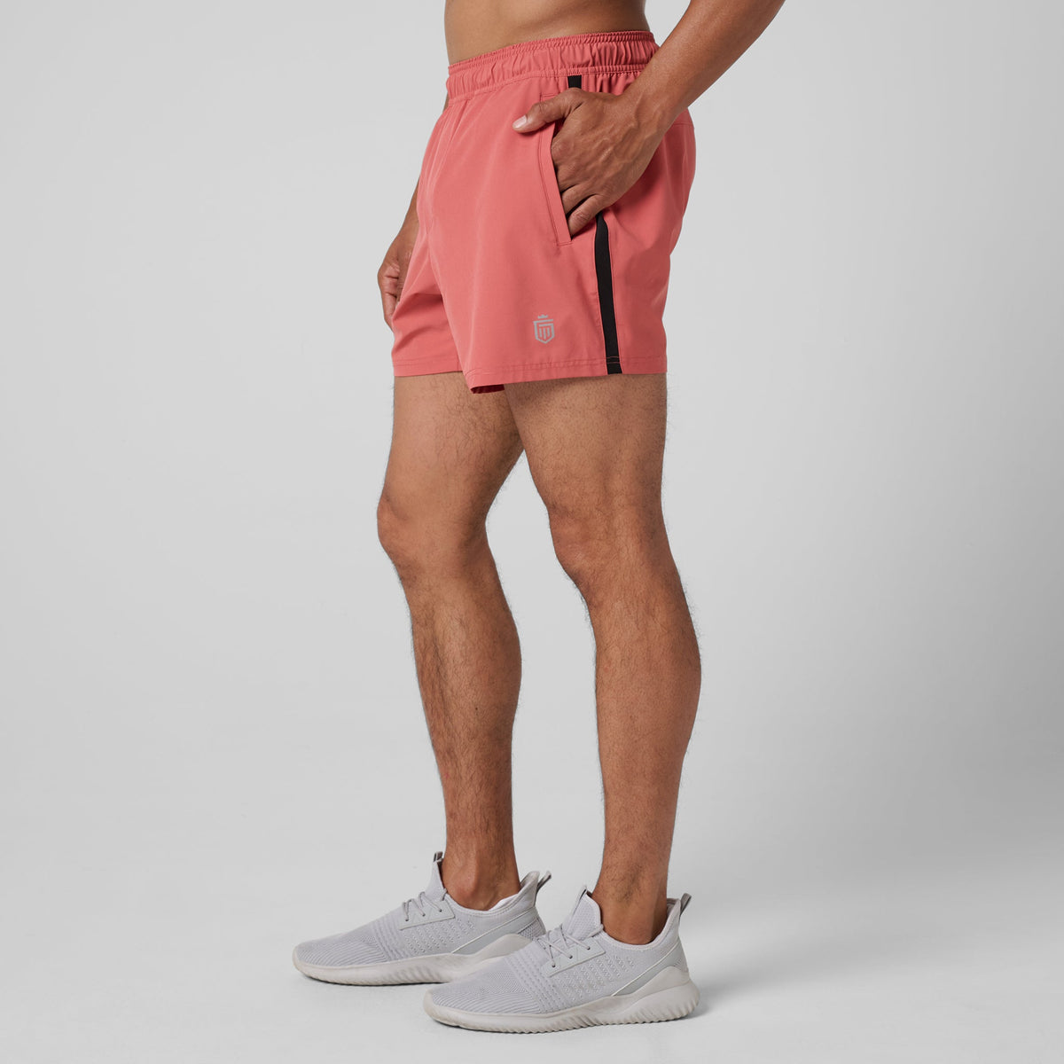 Greatness Wins Men's Core Tech 5" Short | Faded Red