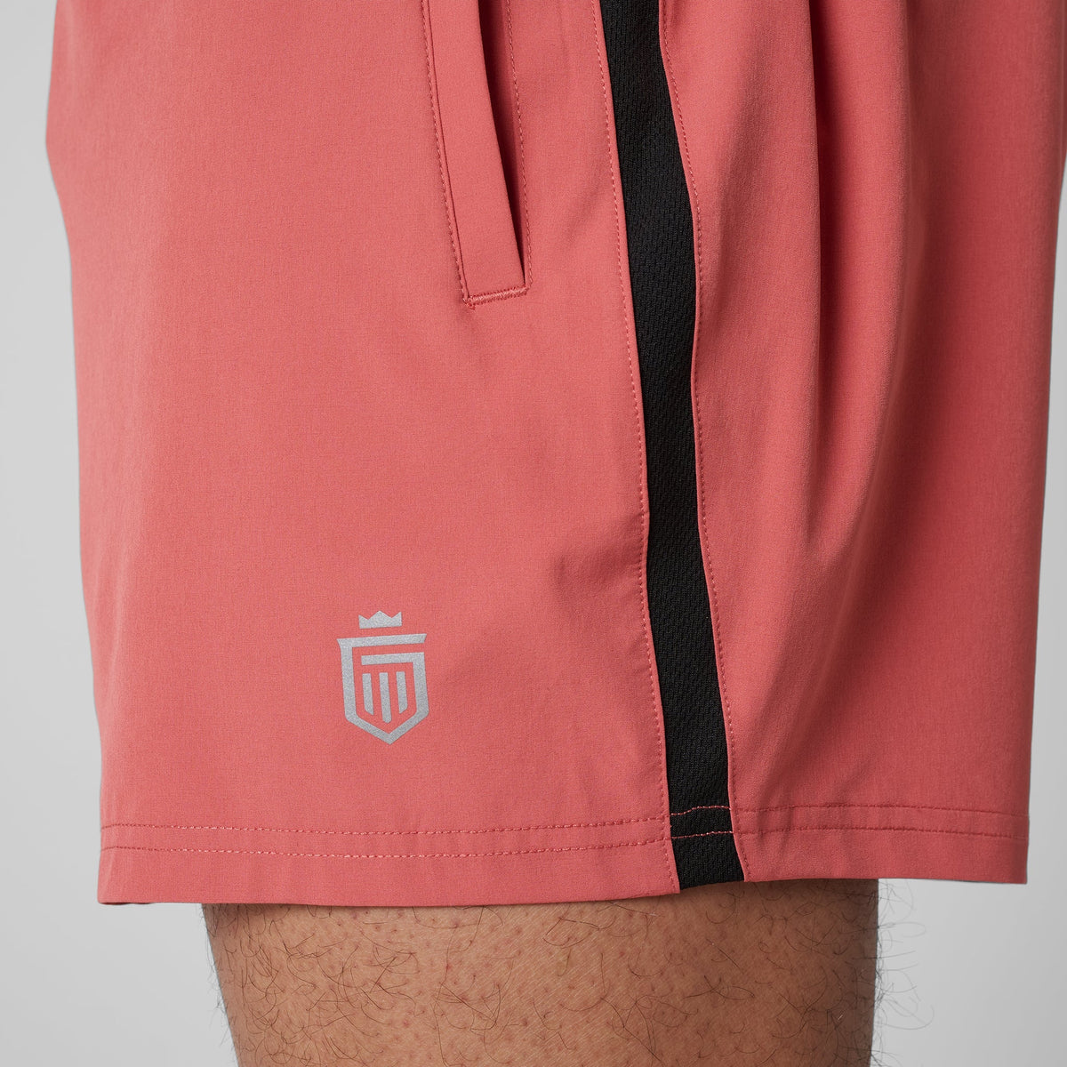 Greatness Wins Men's Core Tech 5" Short | Faded Red
