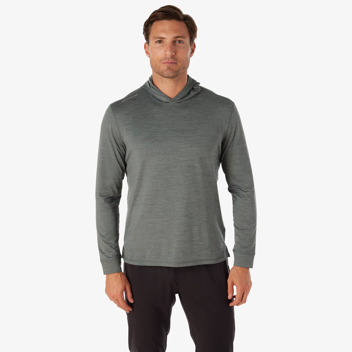 Greatness Wins Men's Core Tech T-Shirt Hoodie | Balsam