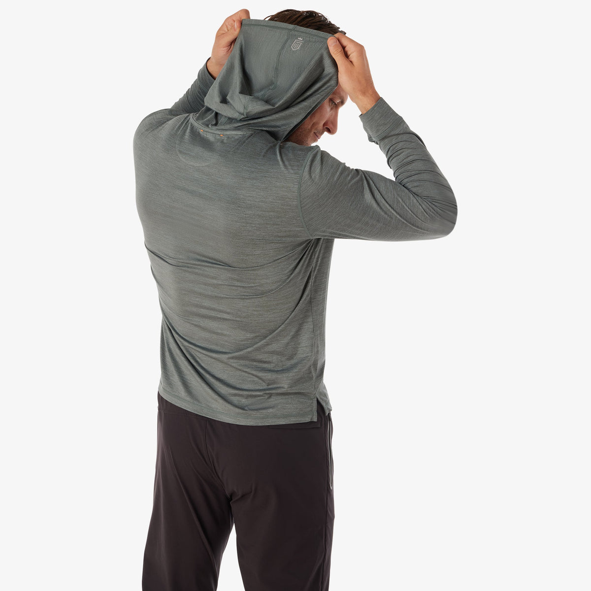 Greatness Wins Men's Core Tech T-Shirt Hoodie | Balsam