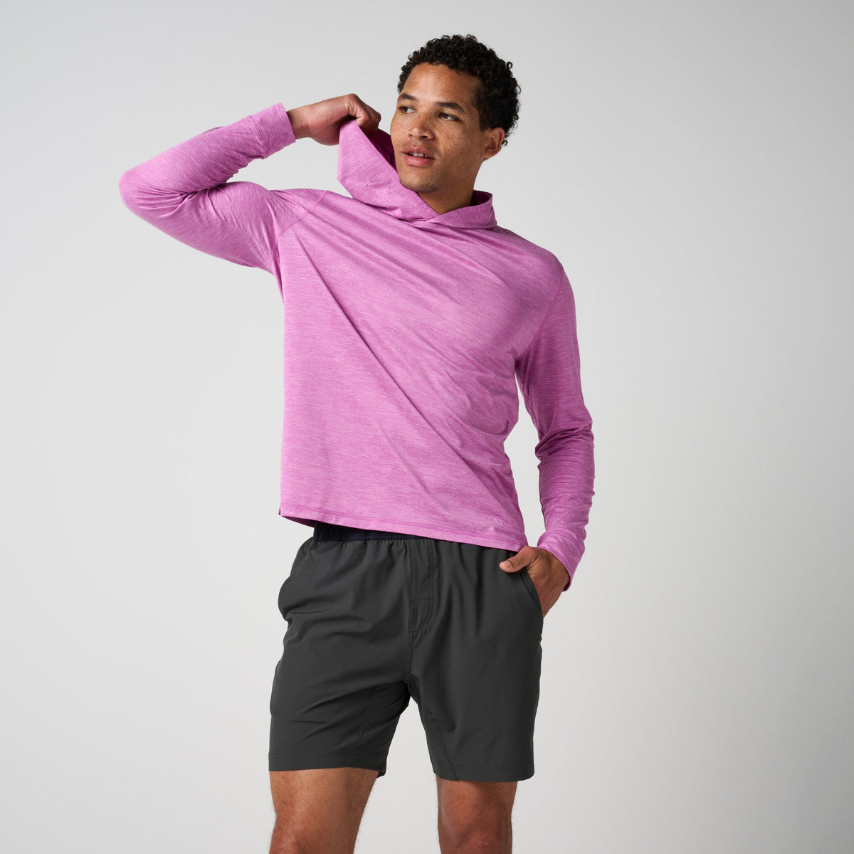 Greatness Wins Men's Core Tech T-Shirt Hoodie | Bodacious Heather