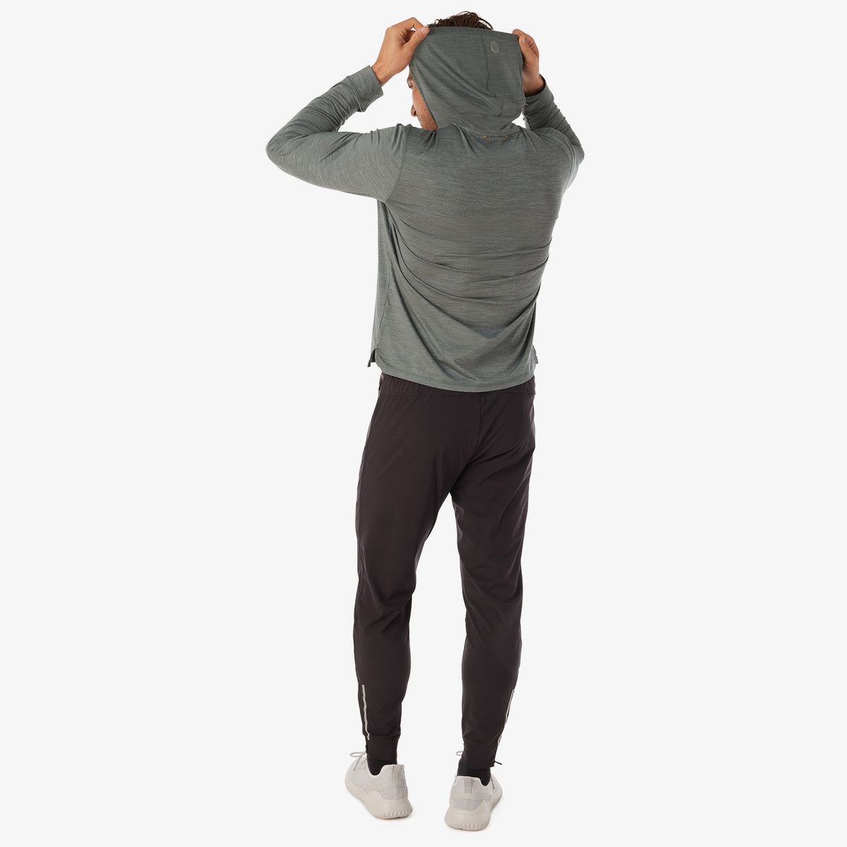 Greatness Wins Men's Core Tech T-Shirt Hoodie | Balsam