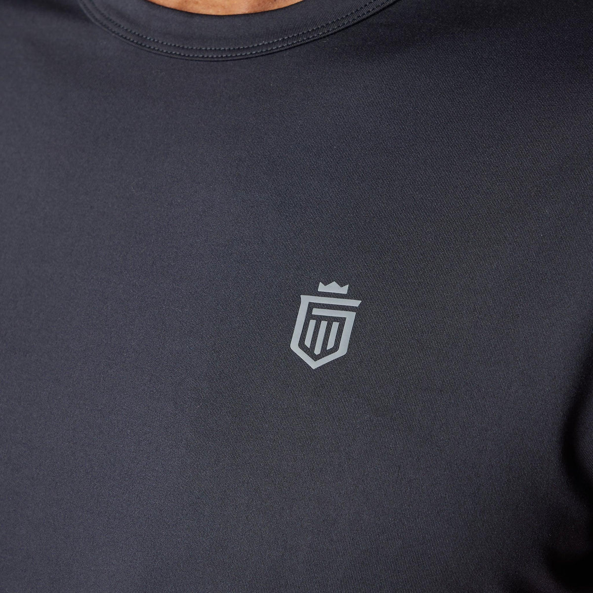Greatness Wins Men's Core Tech Tee | Black