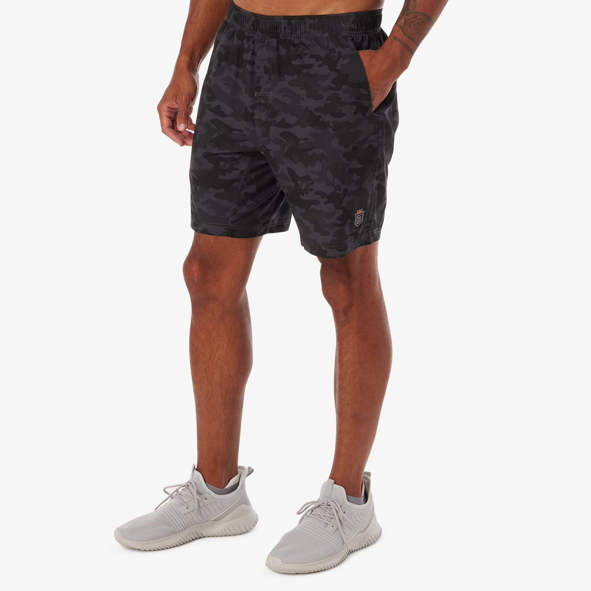 Greatness Wins Men's Core Tech Training Short | Black Camo