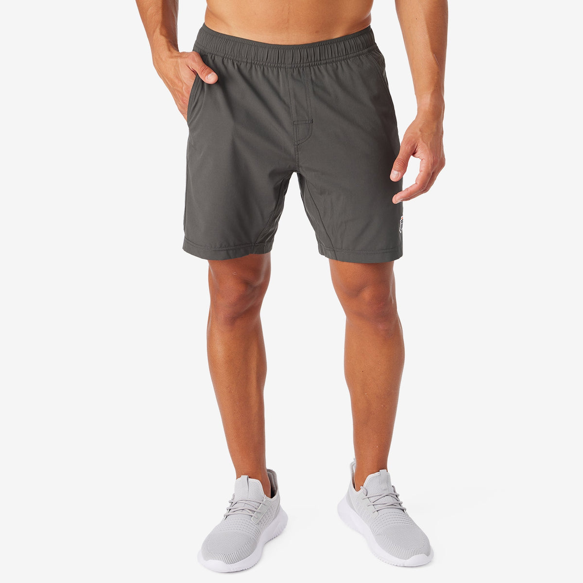 Greatness Wins Men's Core Tech Training Short | Charcoal