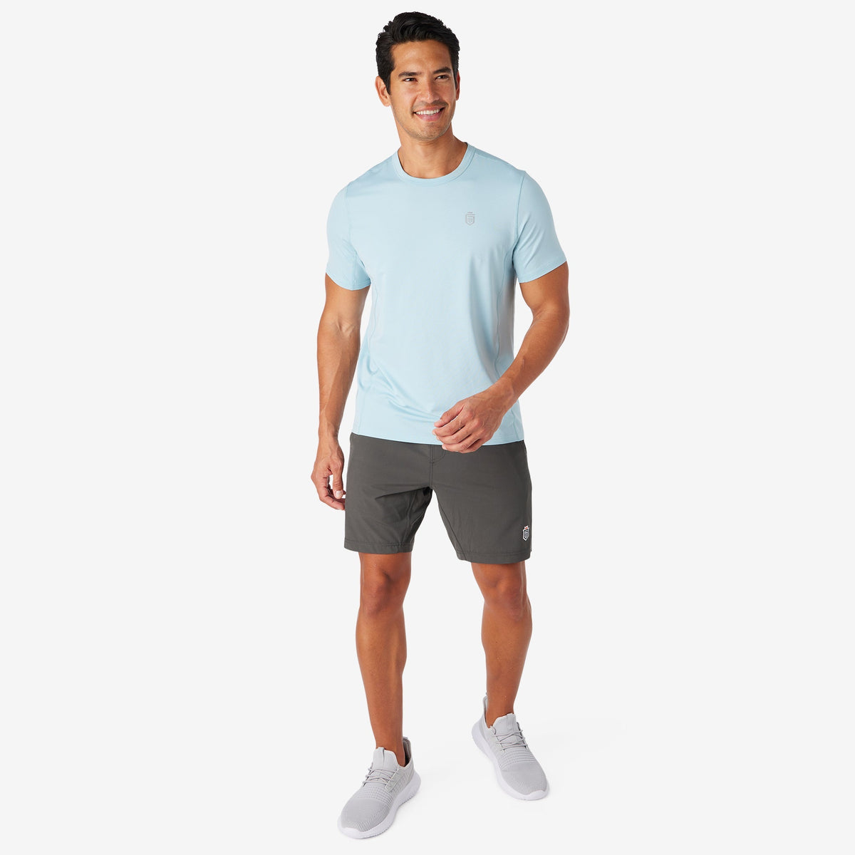 Greatness Wins Men's Core Tech Training Short | Charcoal