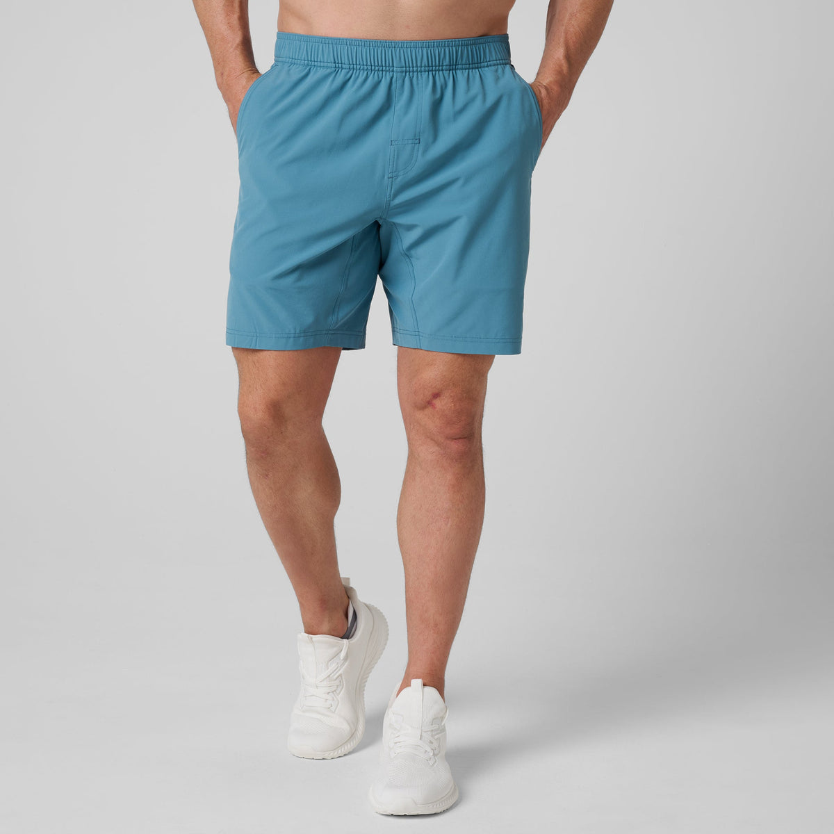 Greatness Wins Men's Core Tech Training Short | Aegean Blue