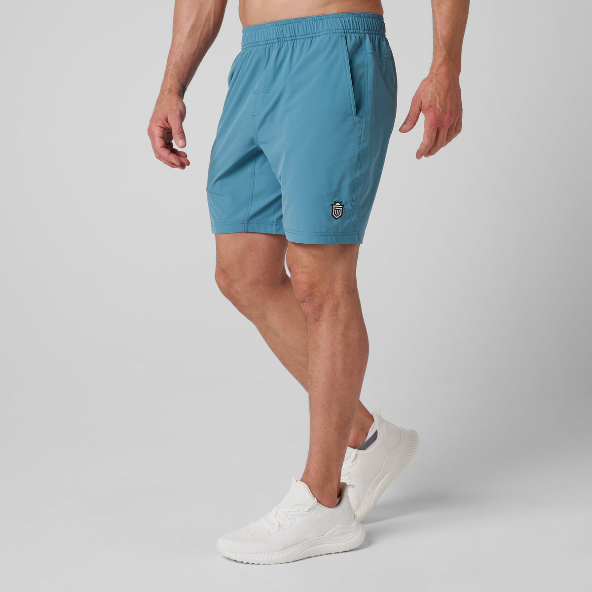 Greatness Wins Men's Core Tech Training Short | Aegean Blue