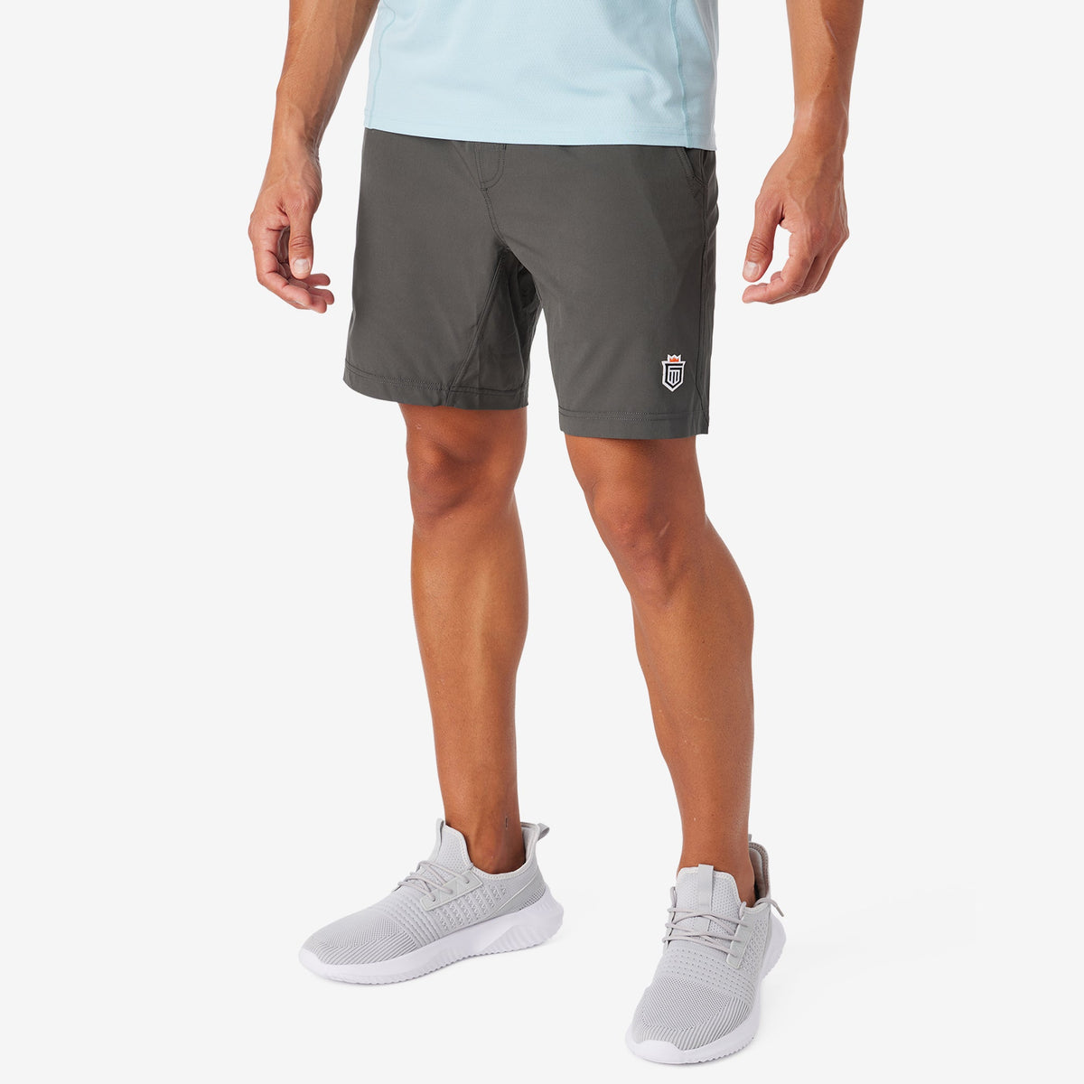 Greatness Wins Men's Core Tech Training Short | Charcoal