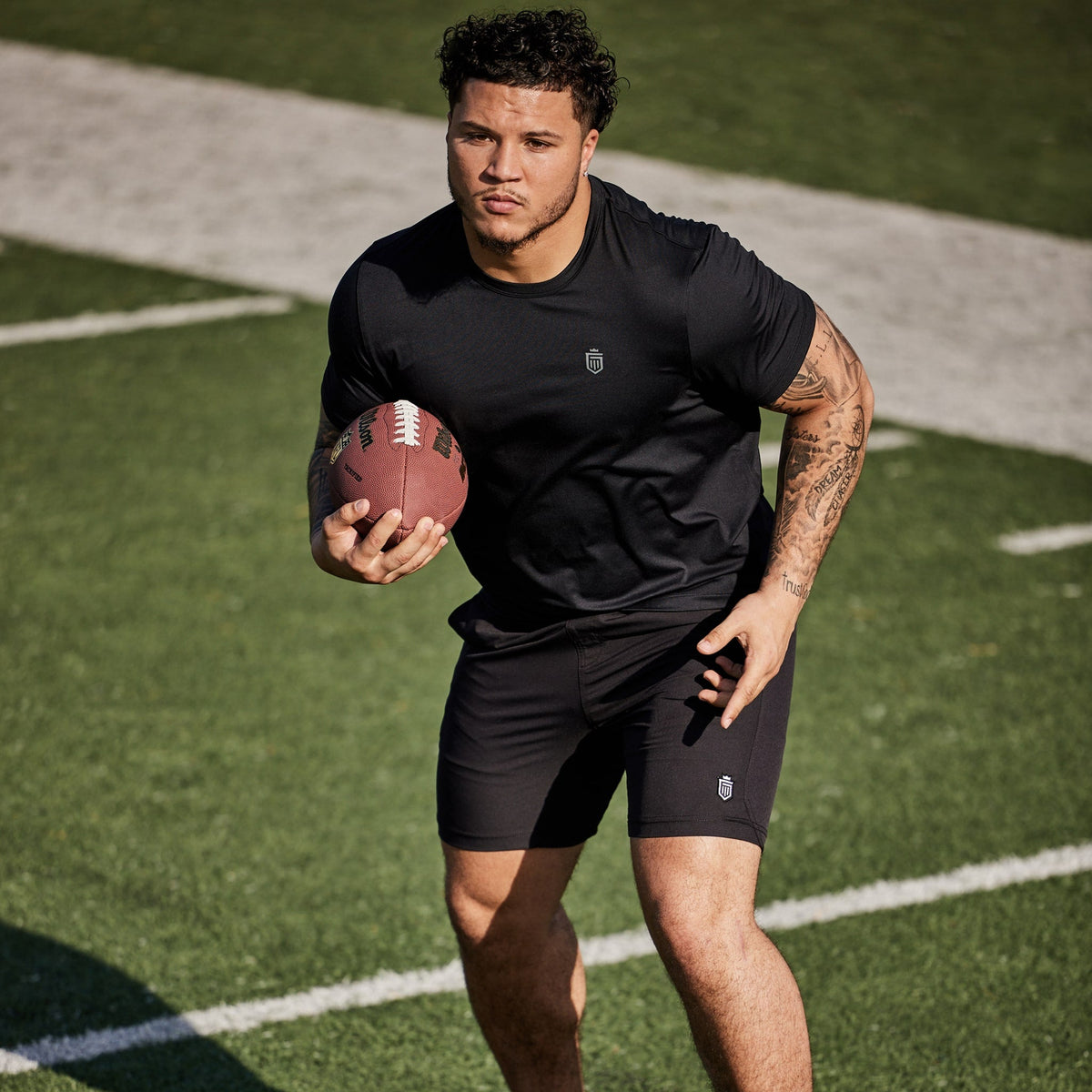 Greatness Wins Men's Core Tech Training Short | Black