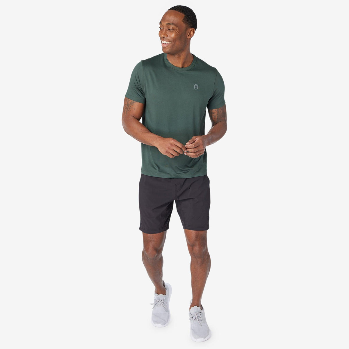 Greatness Wins Men's Core Tech Training Short | Black
