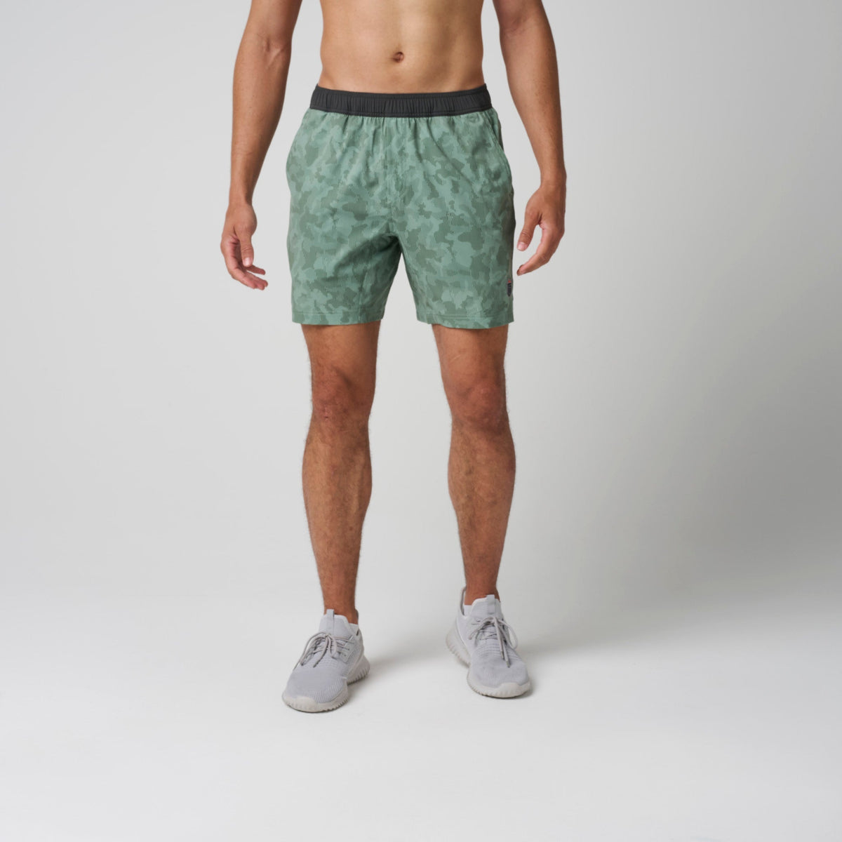 Greatness Wins Men's Core Tech Training Short | Green Jet Camo