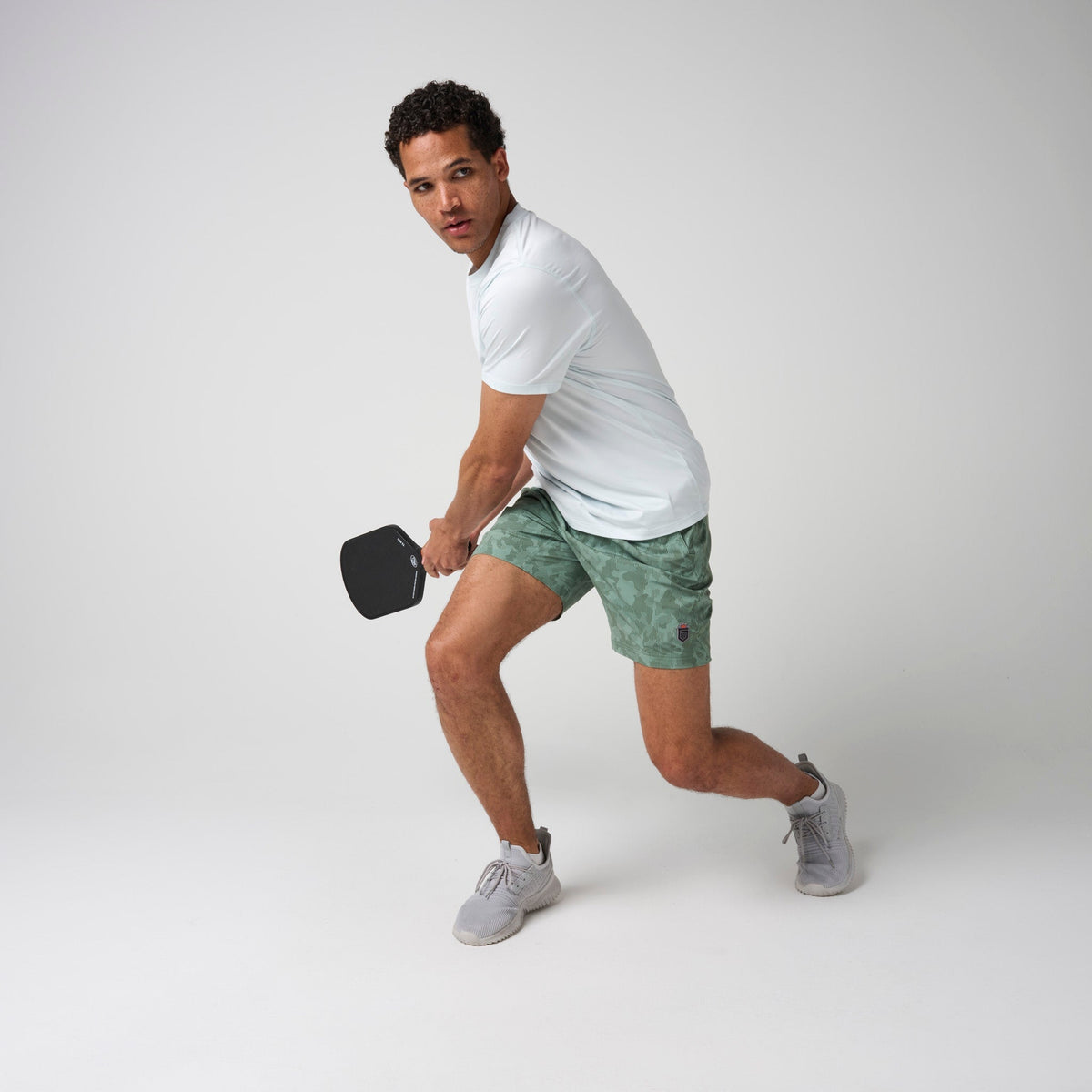 Greatness Wins Men's Core Tech Training Short | Green Jet Camo