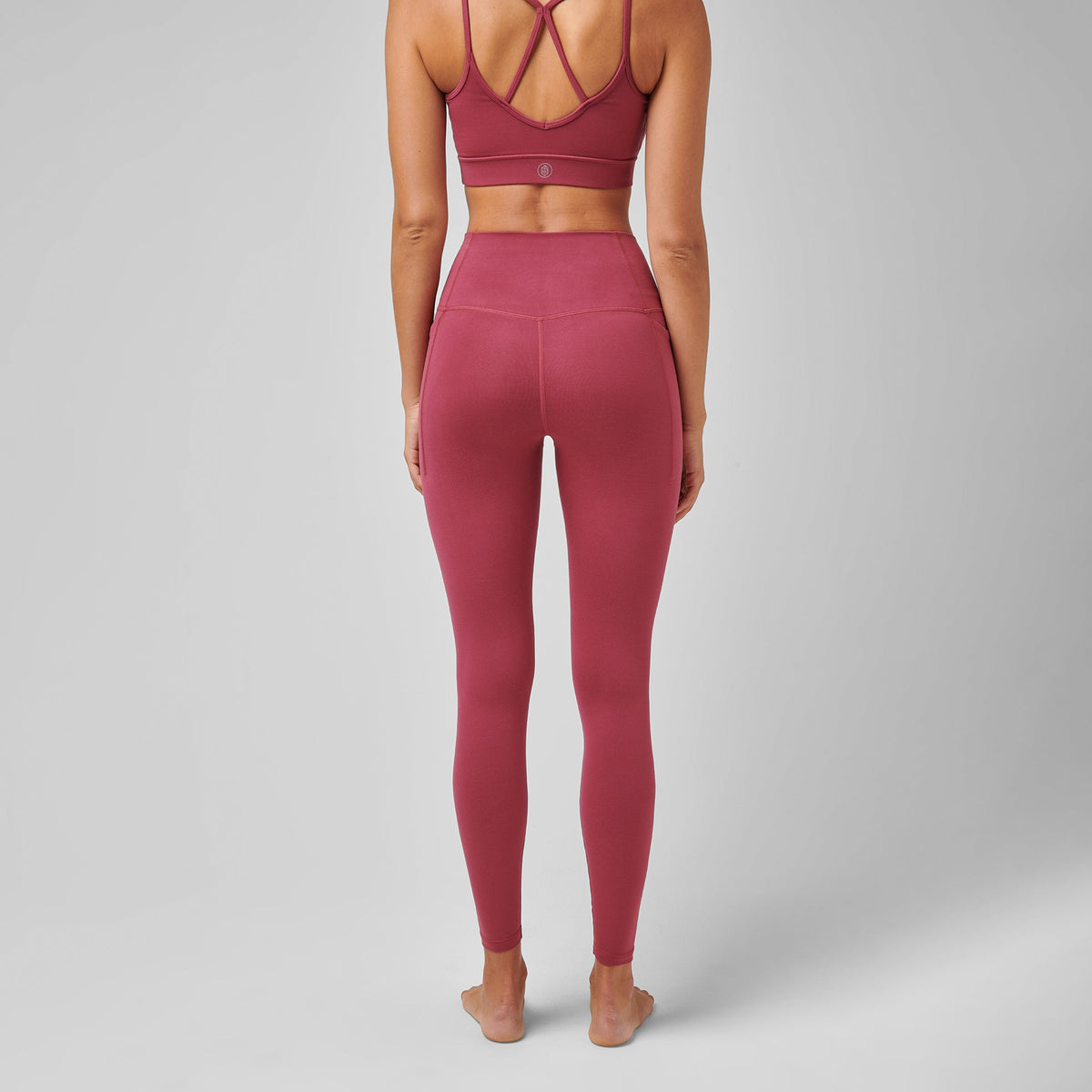 Greatness Wins Women's High Waist Essential Legging | Plum