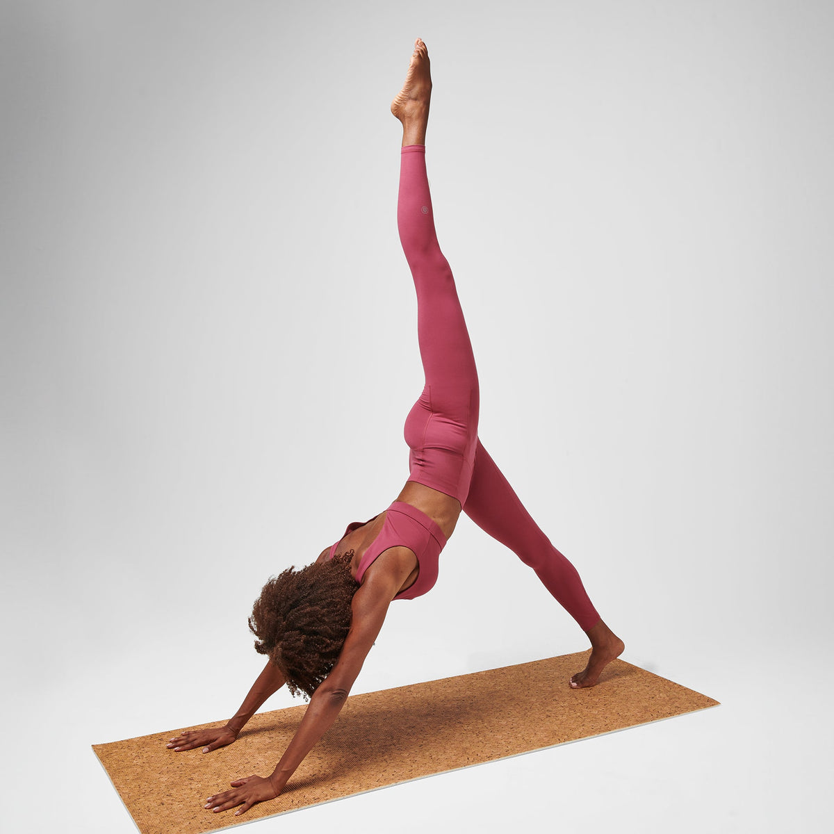 Greatness Wins Women's High Waist Essential Legging | Plum