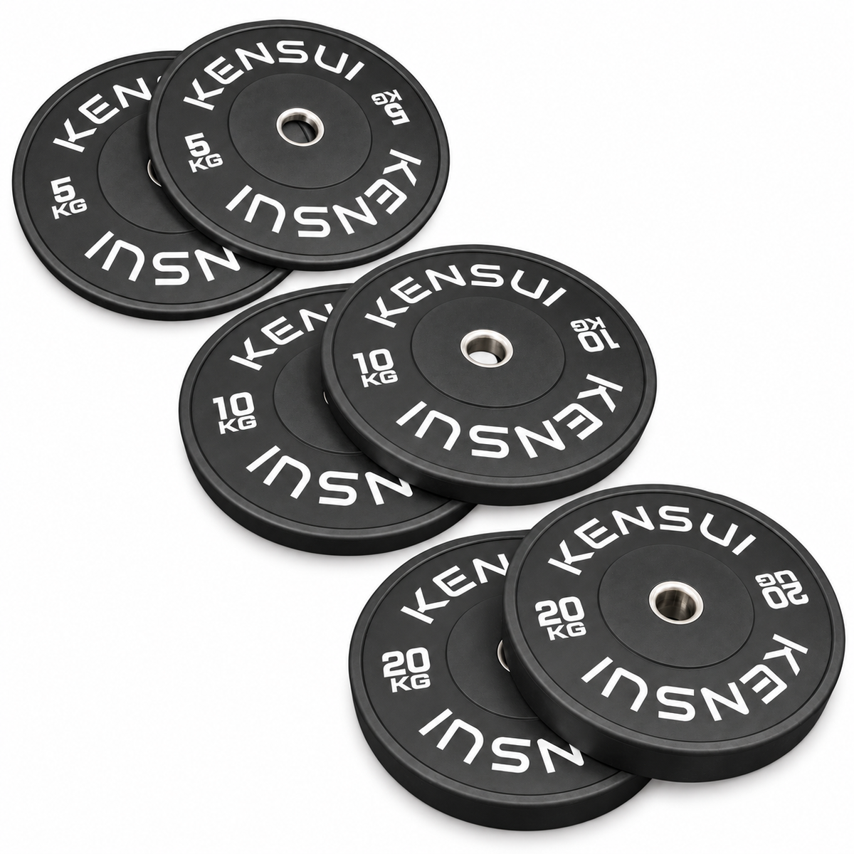 Black Bumper Plate (KG)