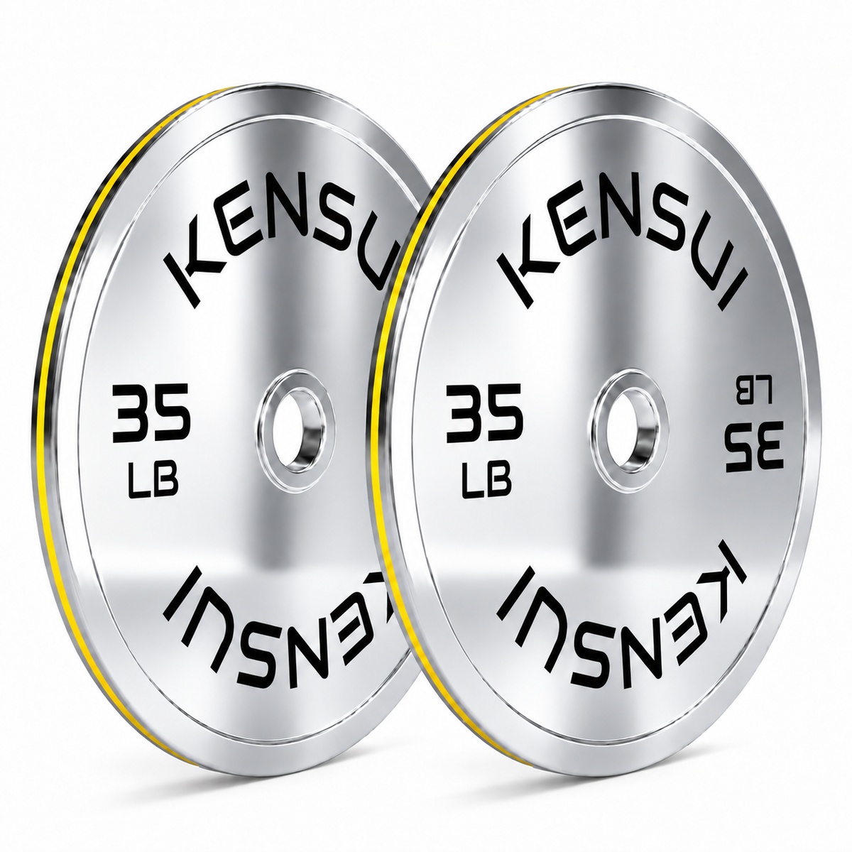 Calibrated Chrome Weight Plates (LBS)
