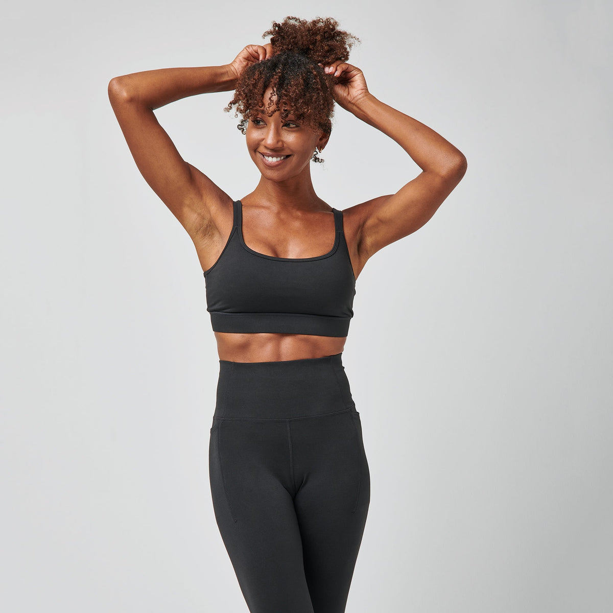 Greatness Wins Women's Kissing Strap Bra | Black