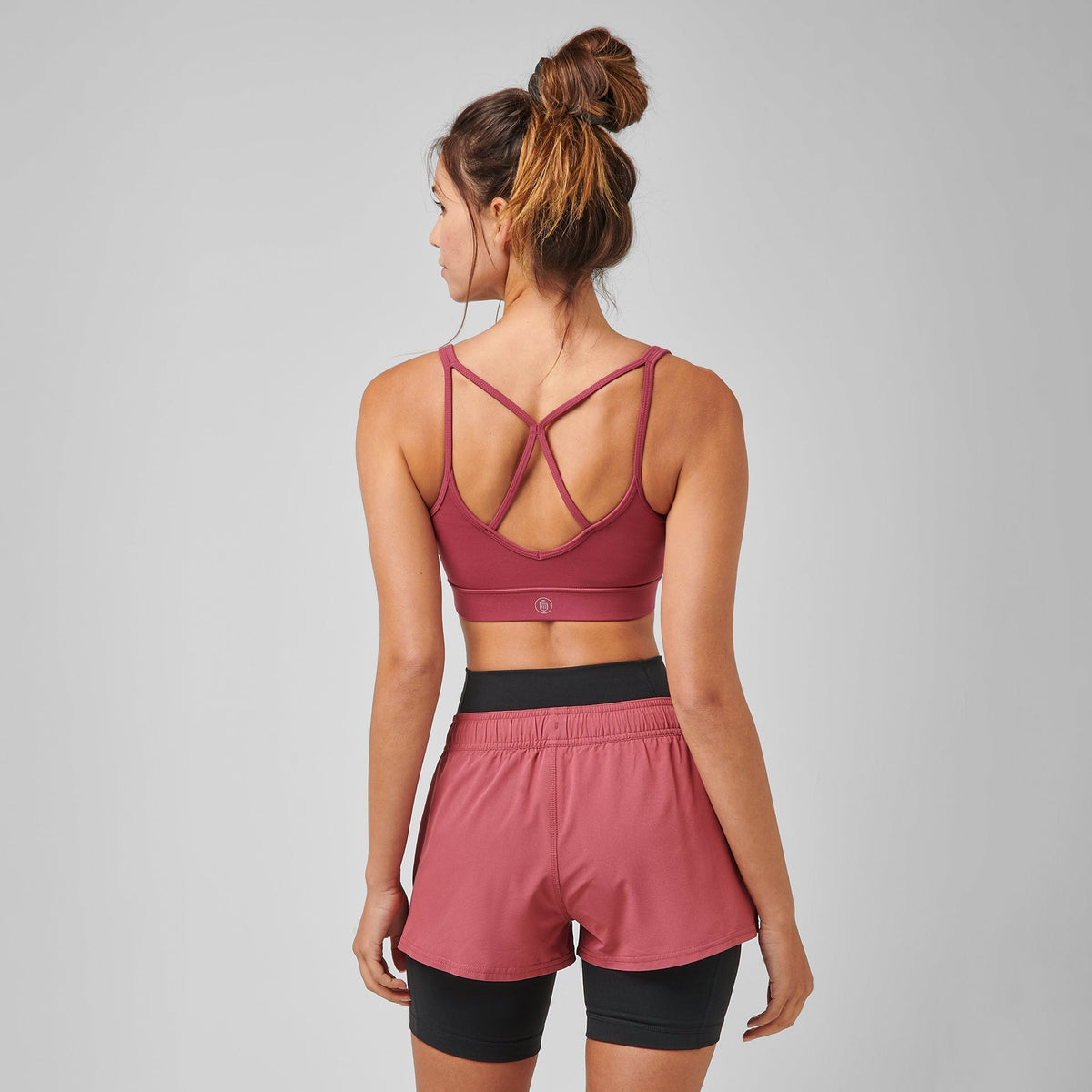 Greatness Wins Women's Kissing Strap Bra | Plum
