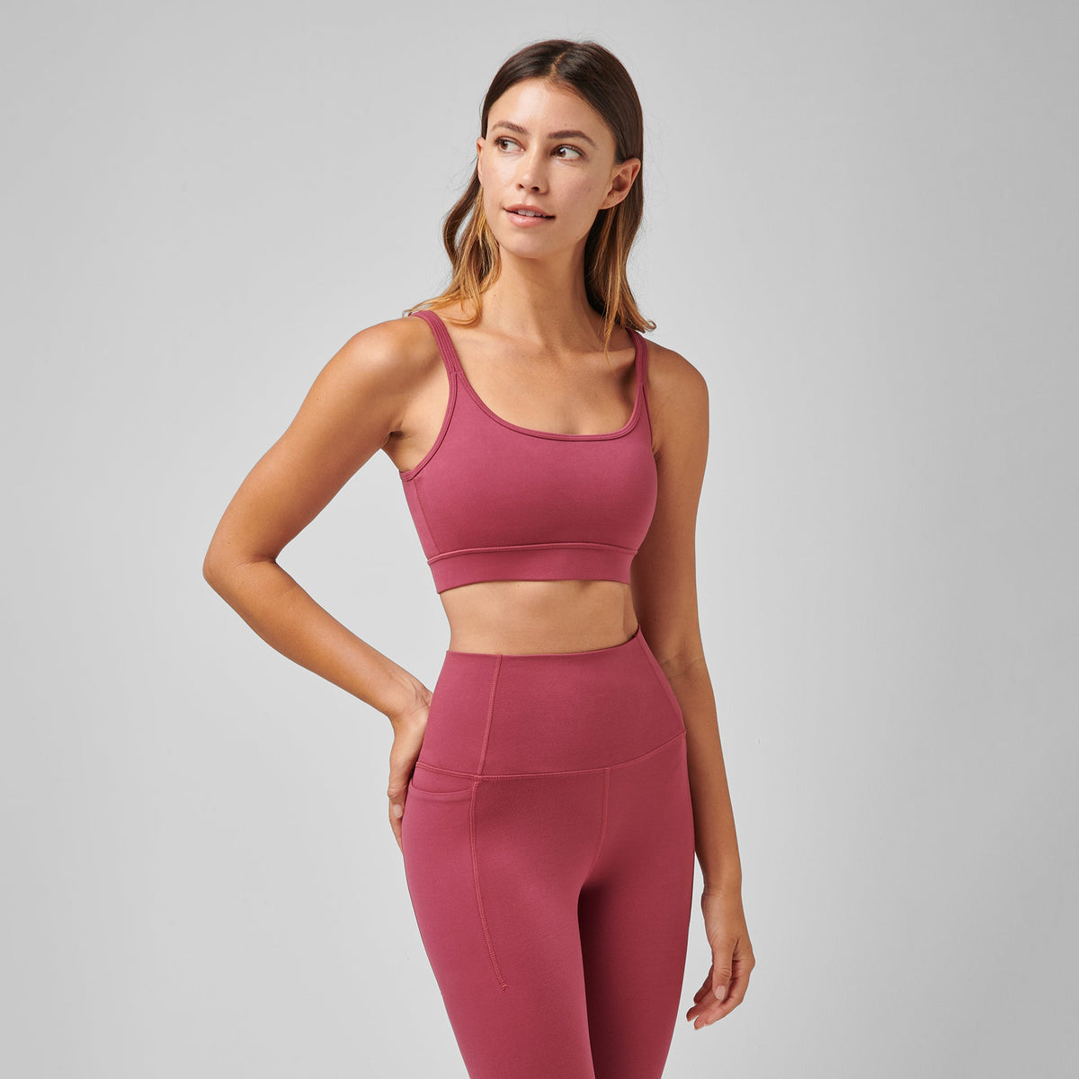 Greatness Wins Women's Kissing Strap Bra | Plum