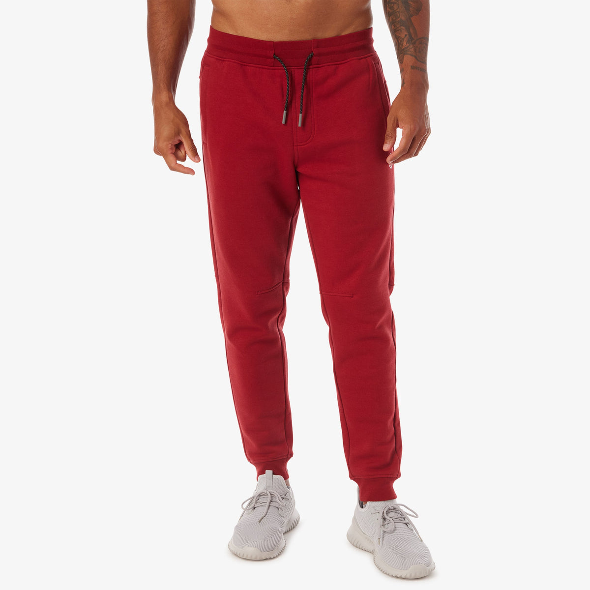 Greatness Wins Men's Performance Sweatpant | Crimson