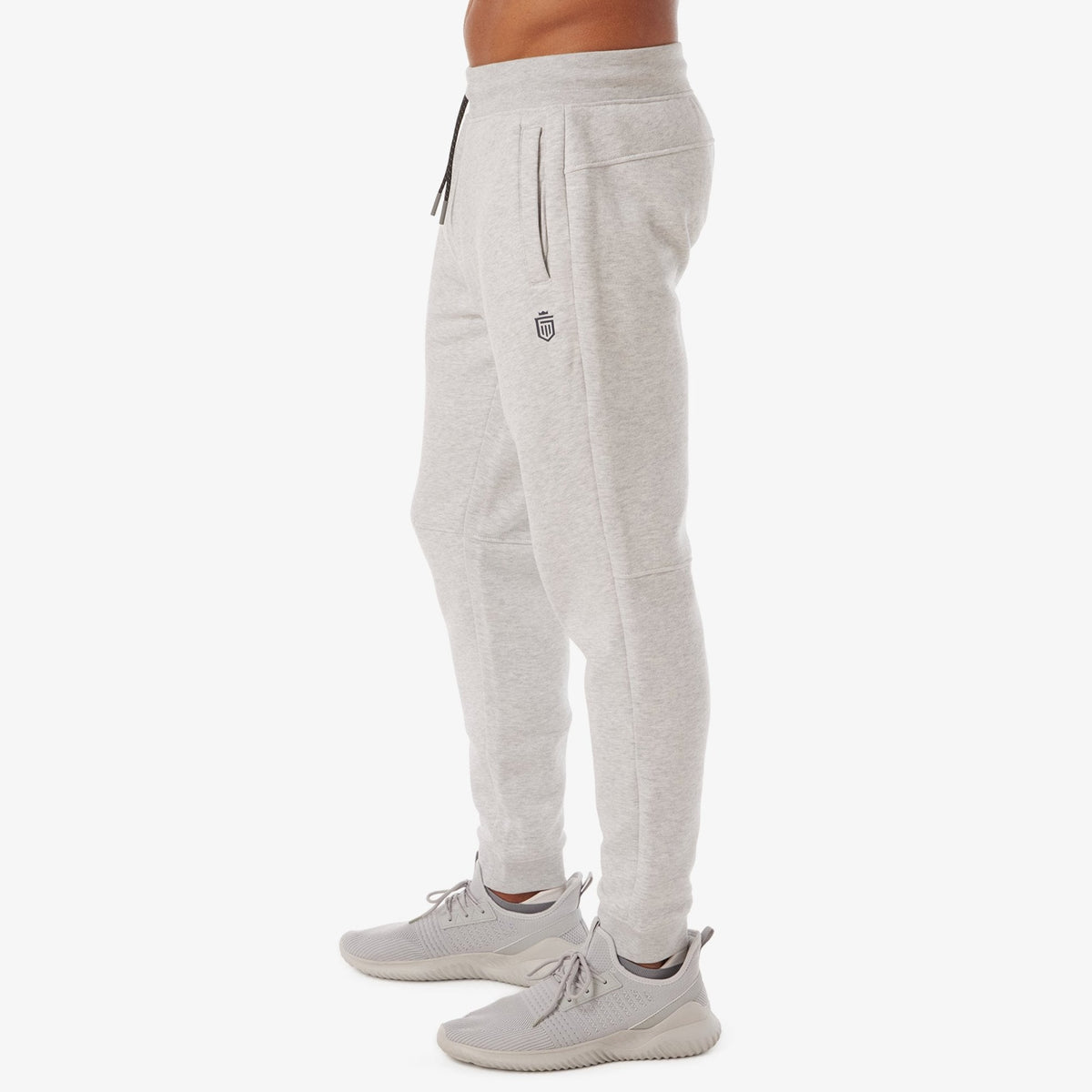Greatness Wins Men's Performance Sweatpant | Athletic Gray Heather