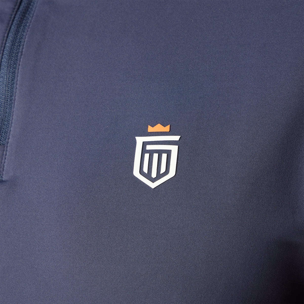 Greatness Wins Men's Performance Training Quarter Zip | Navy