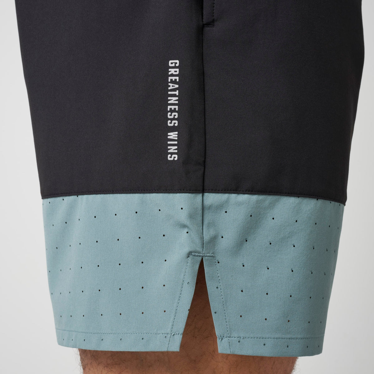 Greatness Wins Men's Performance Training Short | Black