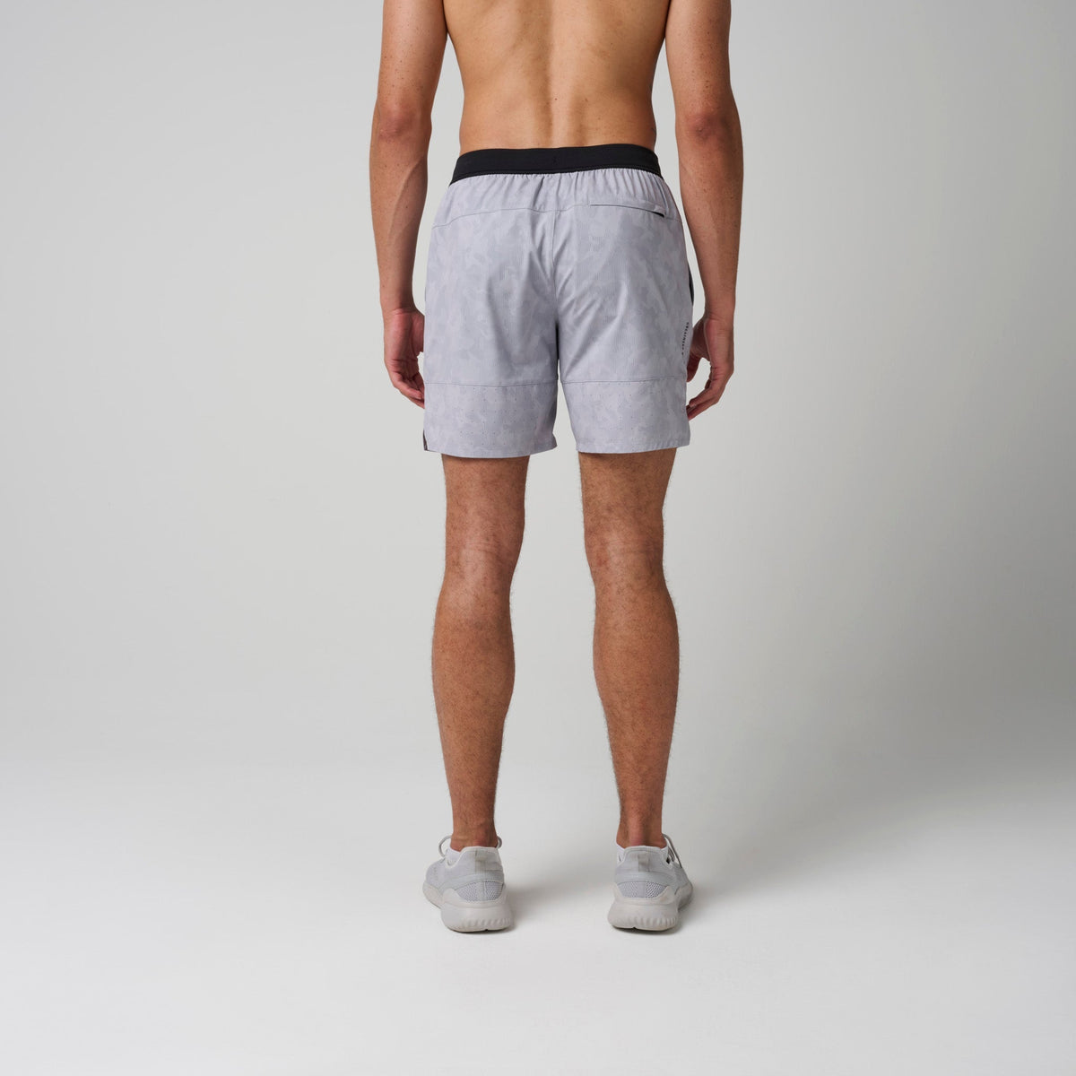 Greatness Wins Men's Performance Training Short | Ash Gray Camo