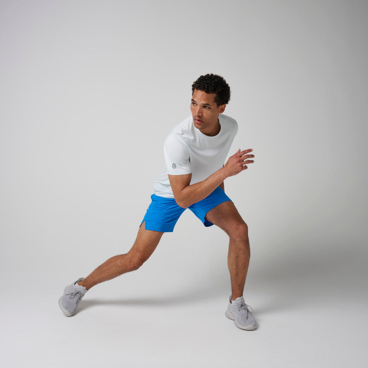 Greatness Wins Men's Performance Training Short | Sonic Blue
