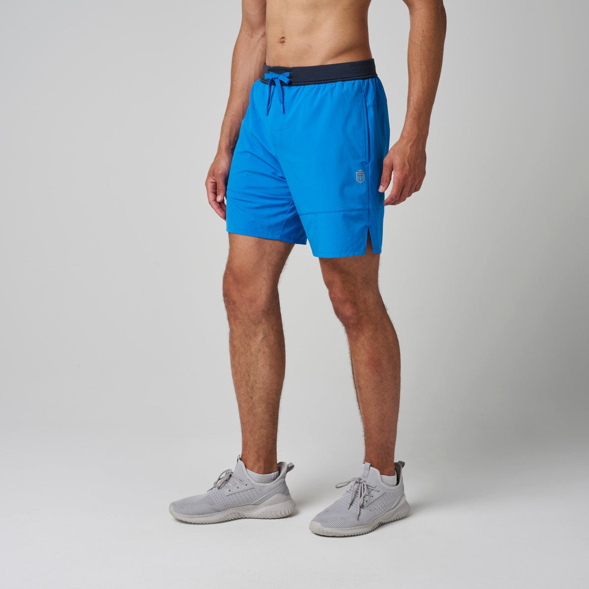 Greatness Wins Men's Performance Training Short | Sonic Blue