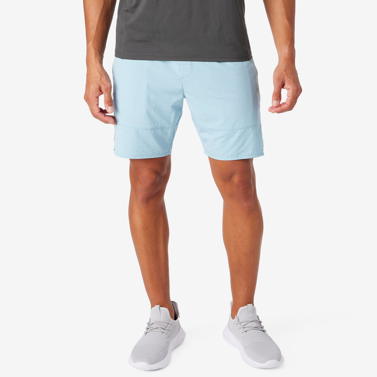 Greatness Wins Men's Performance Training Short | Coastal Blue