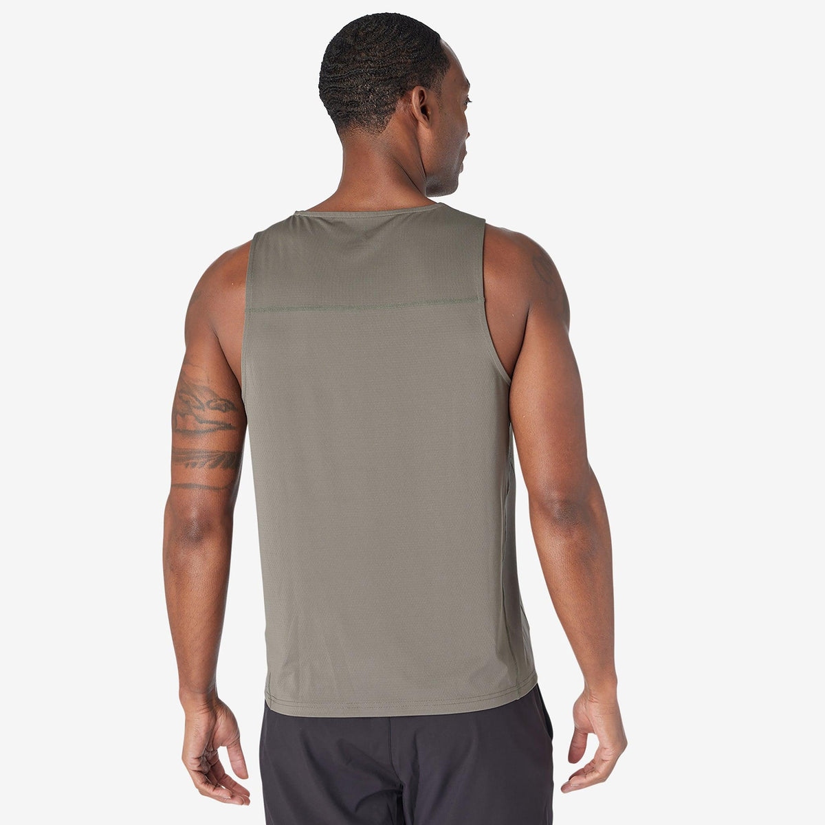 Greatness Wins Men's Performance Training Tank | Rustic Metal