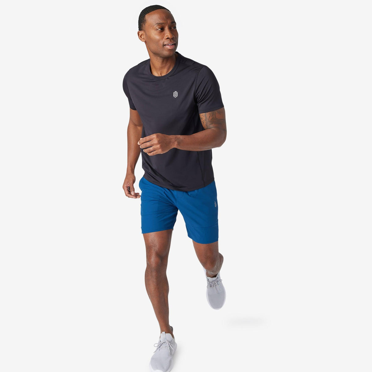 Greatness Wins Men's Performance Training Tee | Black
